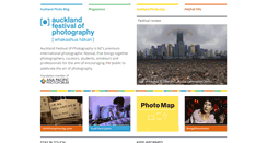 Desktop Screenshot of photographyfestival.org.nz